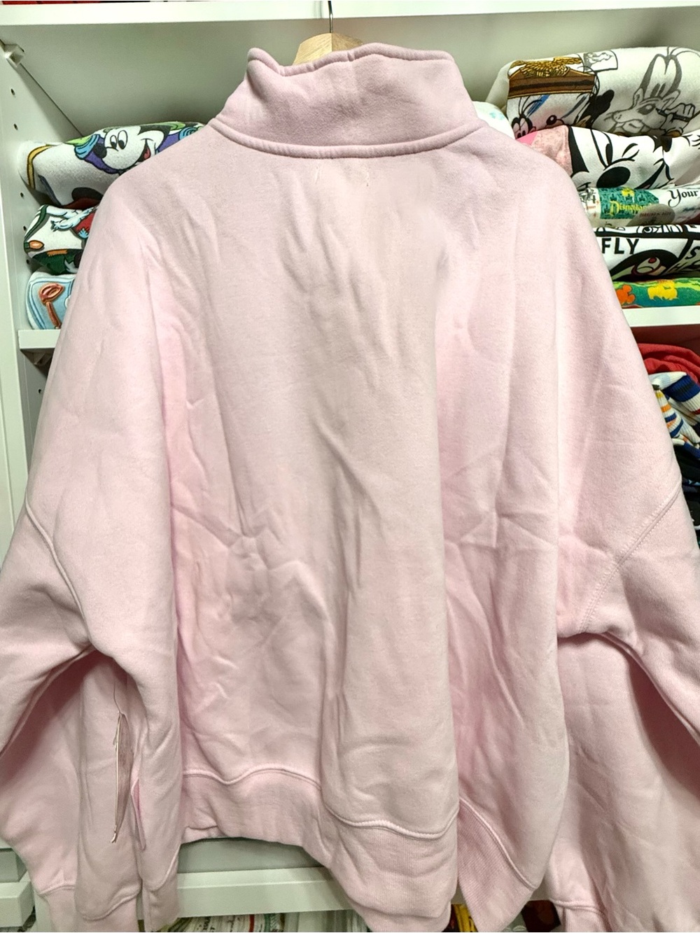 NEW Disney Parks Stoney Clover Lane Disneyland Quarter Zip Sweatshirt - Picture 8 of 8